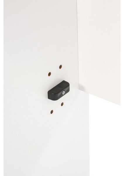 BW1070 - Pratik Sallanır Anne Yanı Bebek Beşik Beyaz 60x120
