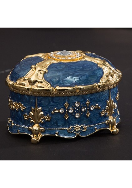 Metal Takı Saklama Kutusu 11X7.5X7CM (Yurt Dışından)