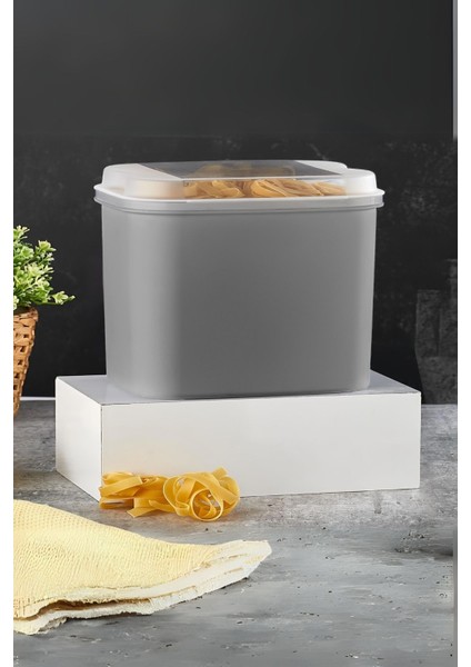 Masal Saklama Kabı Gri 10 Litre