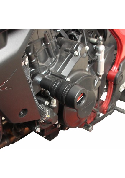 Honda CB750 Hornet 2023-2024 Uyumlu Motor Koruma Takozu Siyah