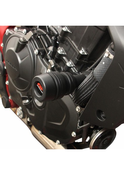 Honda CB750 Hornet 2023-2024 Uyumlu Motor Koruma Takozu Siyah
