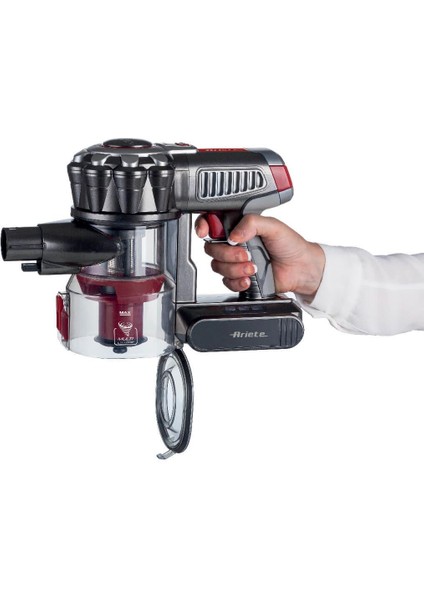 Dikey Şarjlı Süpürge - Kırmızı indirimleri