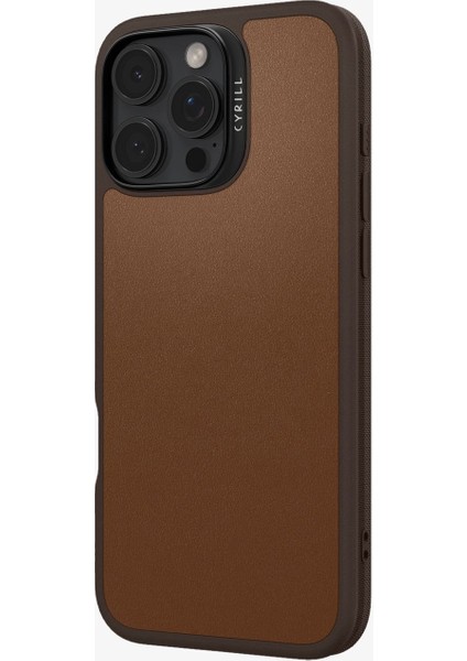 Ciel by CYRILL iPhone 16 Pro Kılıf Kajuk Mag MagSafe özellikli Saddle Brown - ACS08406 fiyatları