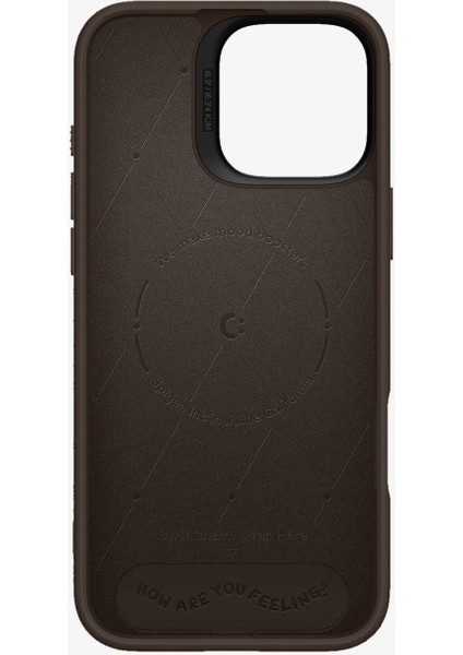 Ciel by CYRILL iPhone 16 Pro Kılıf Kajuk Mag MagSafe özellikli Saddle Brown - ACS08406 modelleri