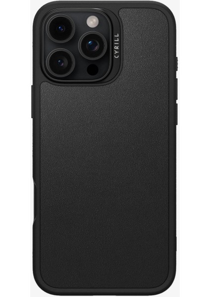 Ciel by CYRILL iPhone 16 Pro Max Kılıf Kajuk Mag MagSafe özellikli Black - ACS08395