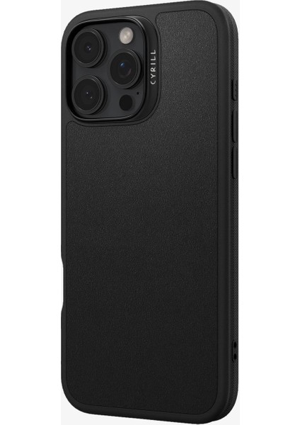 Ciel by CYRILL iPhone 16 Pro Max Kılıf Kajuk Mag MagSafe özellikli Black - ACS08395