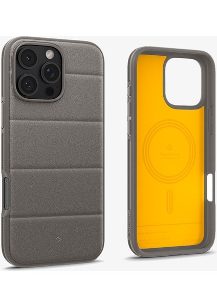 Caseology iPhone 16 Pro Max Kılıf Athlex Mag MagSafe özellikli Active Gray - ACS08299