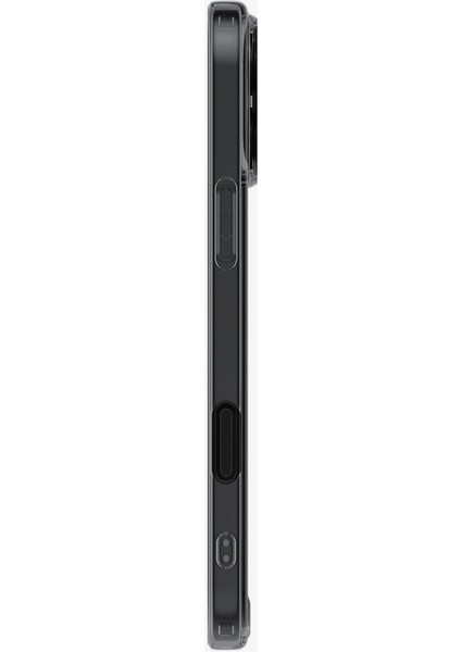 Apple iPhone 16 Pro Max Kılıf Ultra Hybrid T (Kamera Buton Korumalı) Magfit Magsafe Özellikli Frost Black - ACS08507