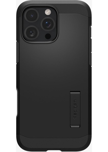 iPhone 16 Pro Max Kılıf Tough Armor AI T (Kamera Buton Korumalı) MagFit MagSafe özellikli Black - ACS08503