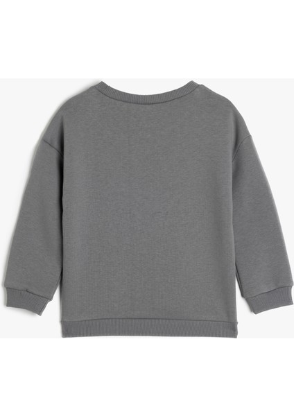 Batman Sweatshirt Lisanslı Uzun Kollu Bisiklet Yaka Pamuklu Şardonlu fiyatları