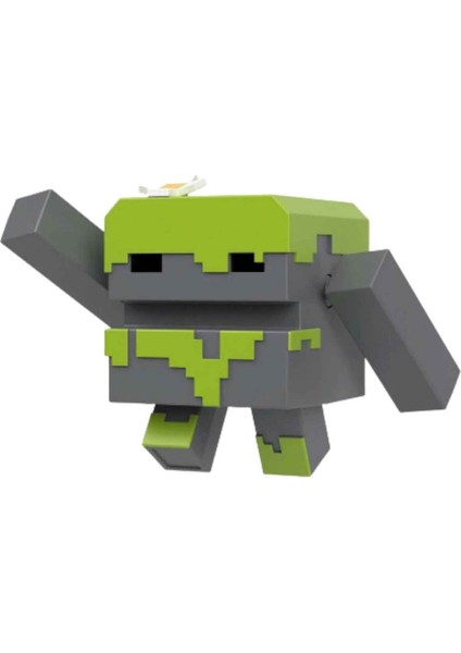 Minecraft Legends 8 Cm’lik Aksiyon Figürleri Serisi GYR78 - Mossy Golem