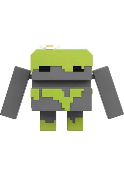 Minecraft Legends 8 Cm’lik Aksiyon Figürleri Serisi GYR78 - Mossy Golem