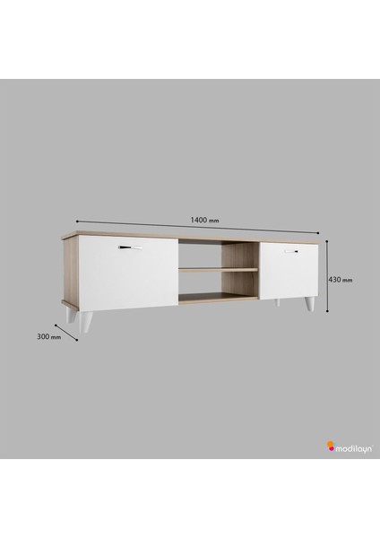 Modilayn Tv Ünitesi LCD Sehpasi Televizyon Tv Sehpasi