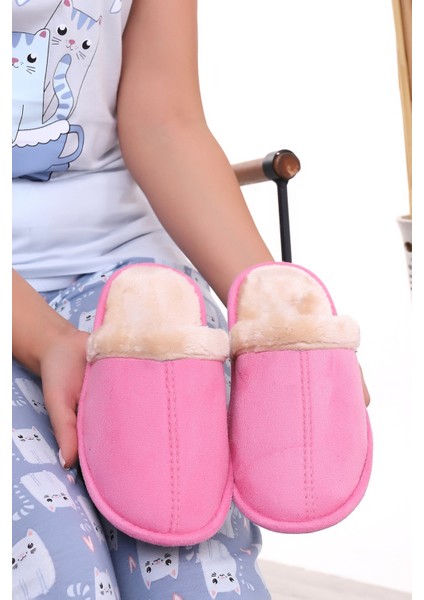 U050 Unisex Kışlık Ev Içi Terliği Kürklü Yünlü Kışlık Terlik fiyatları