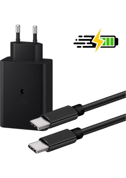 Şarj Aleti Hızlı Güvenli Şarj 65W USB Type C Uçlu Kablolu Şarj Aleti