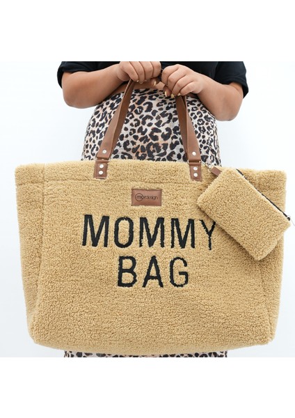 Mommy Bag,anne Bebek Bakım Çantası,cüzdan Hediyeli, Xl Büyük Boy,kadın Çantası,morteddy Serisi