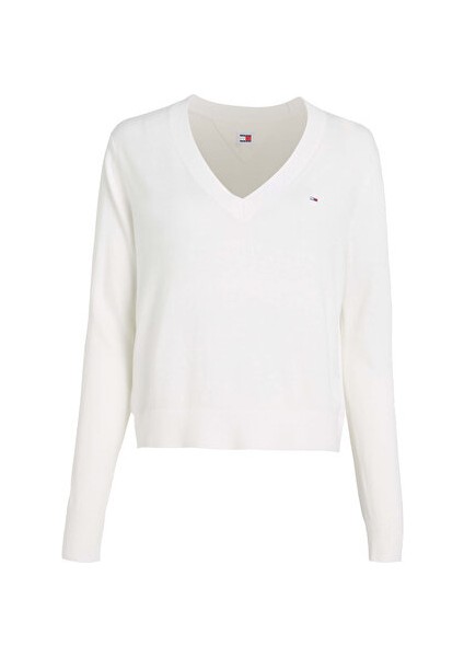 Tommy Hilfiger Tjw Essentıal Vneck Sweater Ext