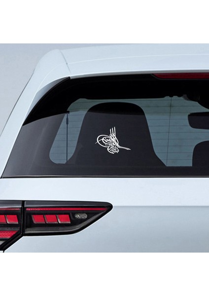 Osmanlı Tuğrası Sticker - Osmanlı Sticker - Tuğra Sticker - Oto Sticker - Araba Sticker fiyatları