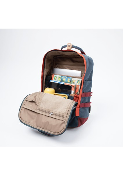 Macaroon Large Happy Camper Serisi Unisex Sırt Çantası