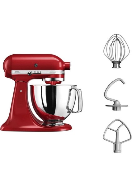 Kitchenaid 5KSM125EER Artisan 4.8 Lt Stand Mikser - Empire Red