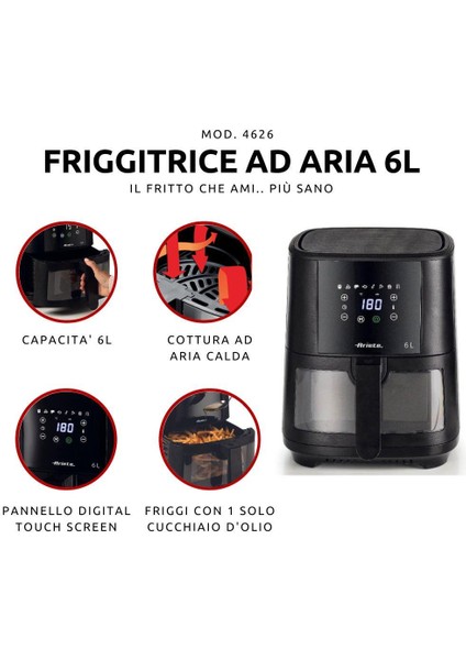 Airfryer 7l - Inox