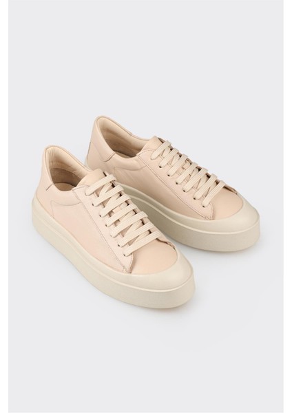 Bej Deri Kadın Spor Ayakkabı fiyatları