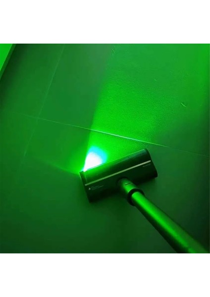 USB Ektrikli Süpürge Lazer Işıkları Gizli Evcil Hayvan Saç Kediler Köpek Kürk Toz Göstergesi LED Lamba Evrens Ektrikli Süpürge Parçaları-Gri (Yurt Dışından)