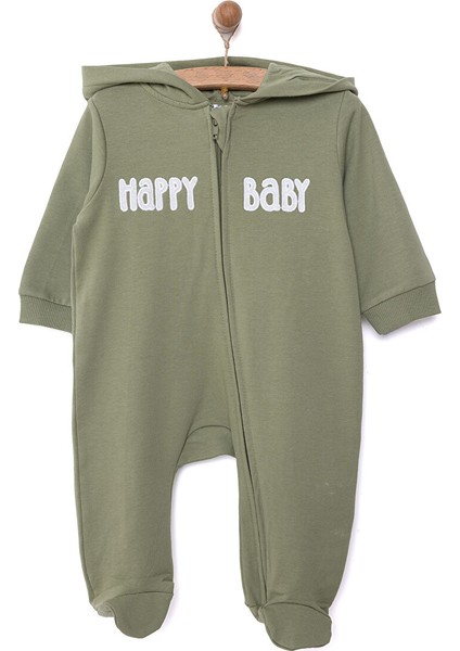 HelloBaby Yenidoğan Kapüşonlu Tulum Erkek Bebek