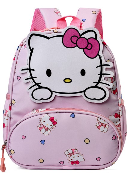 Hello Kitty Okul Çantası Oxford Kumaştan Hafif Sırt Çantası (Yurt Dışından)
