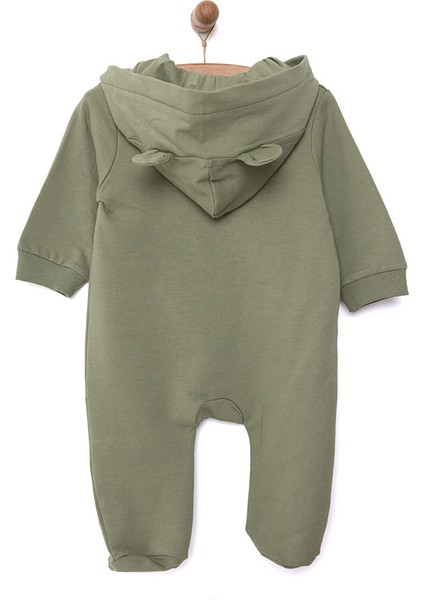 HelloBaby Yenidoğan Kapüşonlu Tulum Erkek Bebek