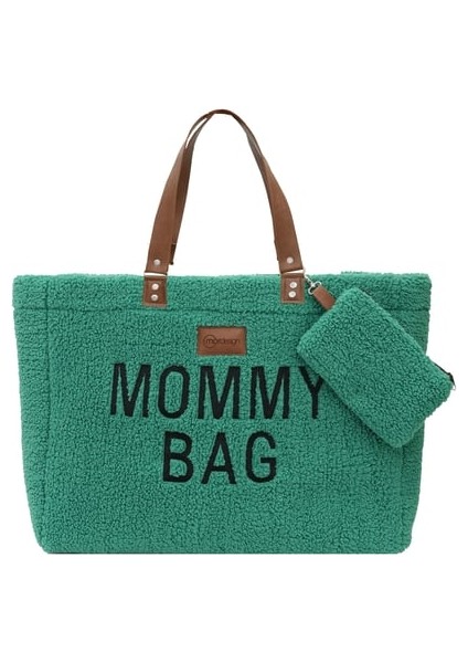 Mommy Bag, Anne Bebek Bakım Çantası, Cüzdan Hediyeli, Xl Büyük Boy, Kadın Çantası, Morteddy Serisi,