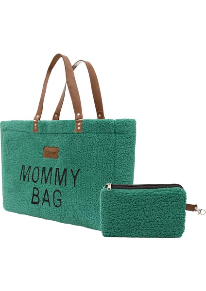 Mommy Bag, Anne Bebek Bakım Çantası, Cüzdan Hediyeli, Xl Büyük Boy, Kadın Çantası, Morteddy Serisi,