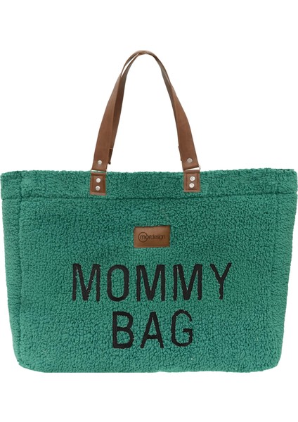 Mommy Bag, Anne Bebek Bakım Çantası, Cüzdan Hediyeli, Xl Büyük Boy, Kadın Çantası, Morteddy Serisi,