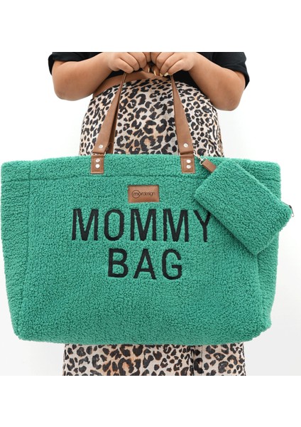 Mommy Bag, Anne Bebek Bakım Çantası, Cüzdan Hediyeli, Xl Büyük Boy, Kadın Çantası, Morteddy Serisi,