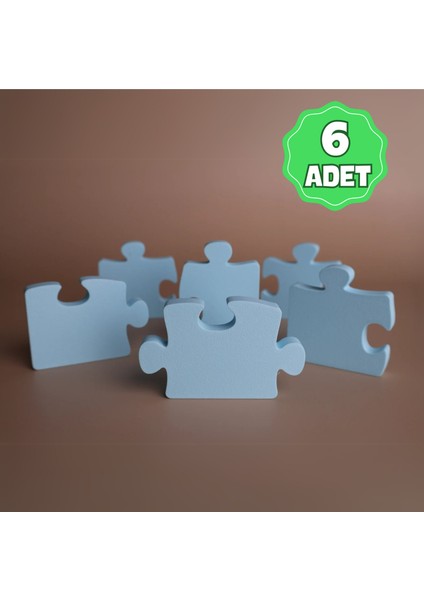 6’lı Puzzle Dolap Kulp Paketi – Çocuk Odası, Mutfak ve Banyo Dolapları İçin