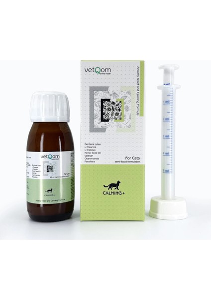 Kedi Calming+ Stres Yönetimi – Kaygı Kontrolü – 60 Ml.