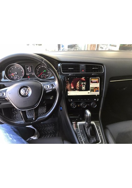 Volkswagen Golf 7 Android 13 Carplay Destekli Gerçek 4 GB Ram 64GB 8 Çekirdek Hızlandırılmış Işlemci Carplayli Multimedia