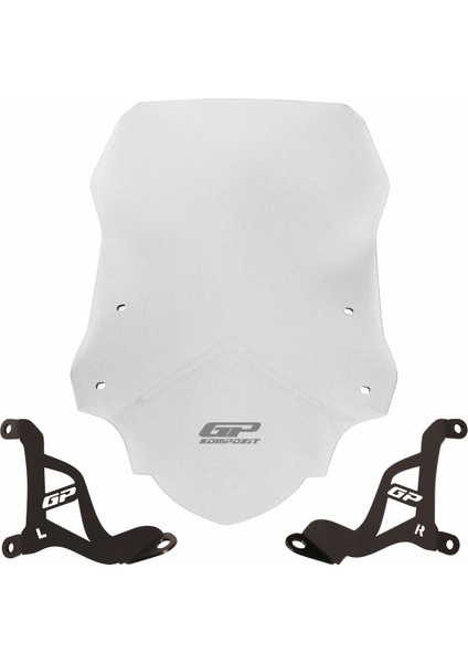 Aprilia SR 125 / 160 2024 Uyumlu Ön Cam Şeffaf 51 cm