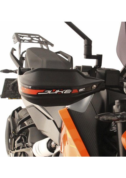 KTM Duke 250 2024 Uyumlu Plastik Elcik Koruma Siyah modelleri