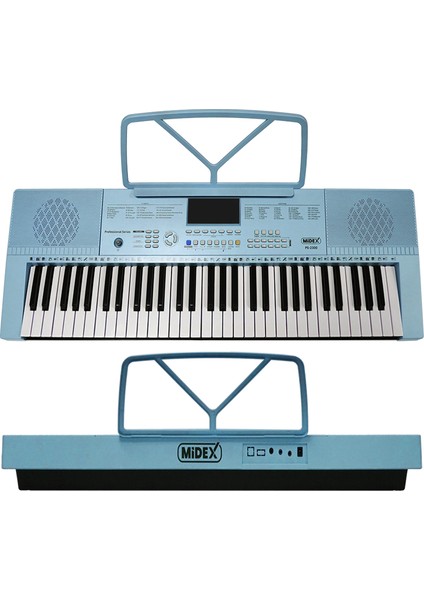 PS-2300BL-PAK 61 Tuşlu Org - Kulaklık - Org Çantası - Org Sehpası - Adaptör - Mikrofon - Notalık - Türkçe Öğrenim ve Şarkı Metodu