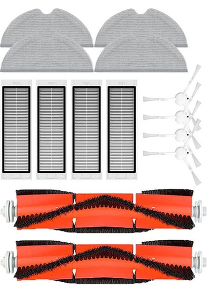 For F9/1c/2c/1t Accessories Robot Vacuum Cleaner Brush Hepa Filter Mop Cloth Replacement Clean Spare Parts (Yurt Dışından)
