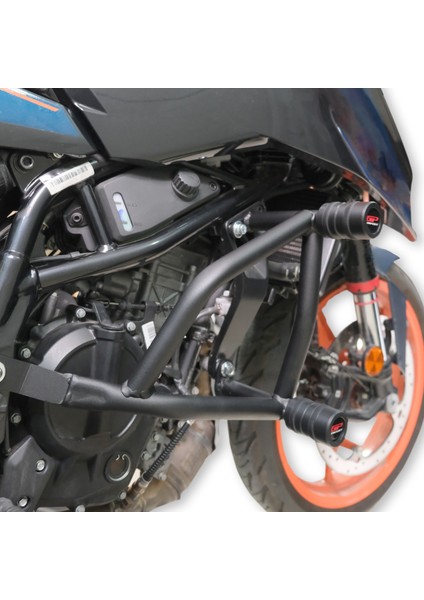 KTM Duke 125 / 250 / 390 2024 Uyumlu Motor Koruma Demiri Siyah