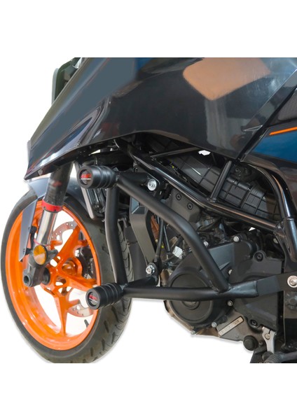 KTM Duke 125 / 250 / 390 2024 Uyumlu Motor Koruma Demiri Siyah