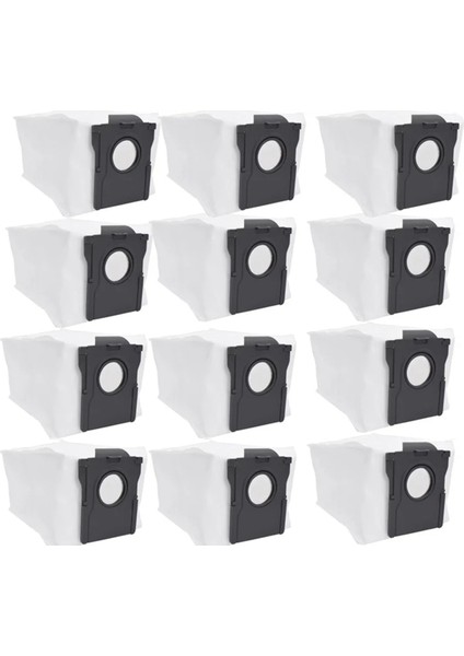 X30 / X30 Pro Ultra S30 Robotlu Süpürge Yedek Parçaları Için 12 Adet Toz Torbası (Yurt Dışından)