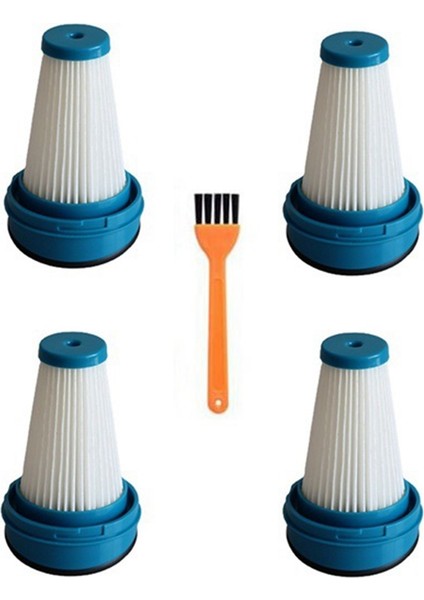 2'si 1 Arada SVA520 Için 4pcs Vakumlu Yedek Pileli Filtre (Yurt Dışından)