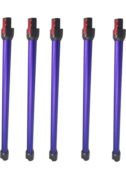 5pcs Telescopic Extension Rod For V7 V10 V11 Straight Pipe Metal Extension Bar Handheld Wand Tube,purple (Yurt Dışından)