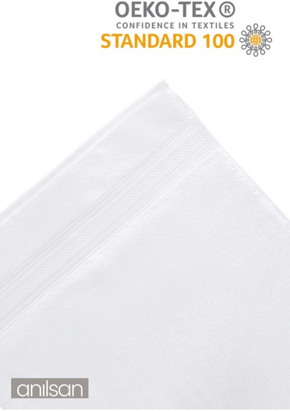 4'lü Beyaz Bordürlü El Havlusu - 50x90 Cm, 250 Gr, %100 Pamuk, Spa Ve Otel Havlusu fiyatları