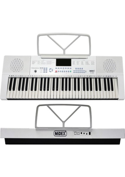 PS-2300WH 61 Tuşlu Org Seti Beyaz Kaliteli Başlangıç İçin Uygun