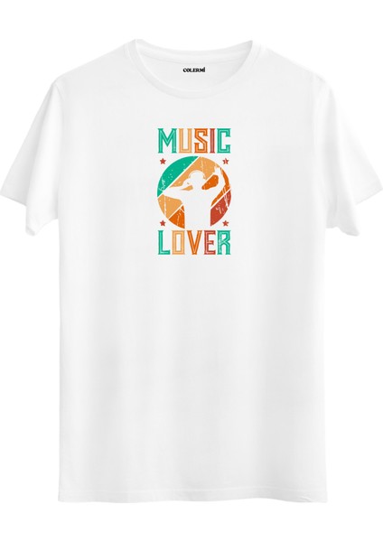 Müzik Vintage Dj Gitar Desenli Retro Sanatsal Tasarım Enstrüman Müzik Hayranı Unisex Rahat Giyim Grafik Baskılı Tişört