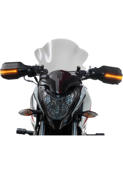 Honda CB750 Hornet 2023-2024 Uyumlu Led Sinyalli Elcik Koruma Siyah